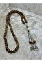 Wooden Prayer Beads Special Cone Wenge Tree 99 Prayer Beads - 4