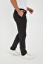 Winter Gabardine Chino Trousers Regular Fit Men's Black - 6