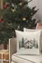 Christmas Themed Throw Pillow Cover / Christmas - Christmas Cushion Cover (Double-Sided Printed - Hidden Zipper) - 2