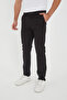 Winter Gabardine Chino Trousers Regular Fit Men's Black - 2