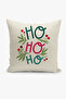 Christmas Themed Throw Pillow Cover / Christmas - Christmas Cushion Cover (Double-Sided Printed - Hidden Zipper) - 3