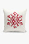 Christmas Themed Throw Pillow Cover / Christmas - Christmas Cushion Cover (Double-Sided Printed - Hidden Zipper) - 3