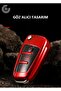 Audi Compatible A7, A6, A5, A4, A3, A1, 8P, 8L, B5, B6, B7, B8, C4, C5, C6, 4F, Tt, Rs, Q3, Q5, Q7 Glossy Tpu Key Case Cover (Red) - 6