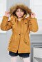 Girl's Waterproof Removable Hooded Plush Lined Long Coat Coat - 6