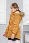 Girl's Waterproof Removable Hooded Plush Lined Long Coat Coat - 5
