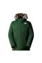 Recycled Zaneck Men's Green Hooded Coat - 4