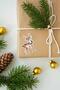 Happy New Year Sticker 4 cm 48 Pieces - Waterproof New Year Christmas Sticker, Gift Package Decoration - 6
