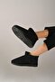 Women's Black Ultra Mini Suede Boots with Fur Inside 3cm Byndum01 - 3