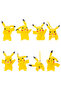 Battle 8 Figure Set Pkw2604 - Pikachu