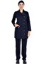 Luxe Hijab Navy Blue Thick Fabric Lycra Hijab Nurse Jersey and Doctor's Jersey Set - 5