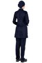 Luxe Hijab Navy Blue Thick Fabric Lycra Hijab Nurse Jersey and Doctor's Jersey Set - 6