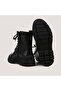 Women's Leather Floater Boots 240531   37 Black - 4