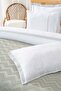 Noemi Green Double 100% Cotton Duvet Cover Bedspread - 7 Piece Dowry Set - 4