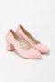 Women's Short Thick Heeled Very Stylish Evening Dress Shoes - 4