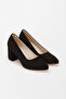 Women's Short Thick Heeled Very Stylish Evening Dress Shoes