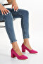 Women's Short Thick Heeled Very Stylish Evening Dress Shoes