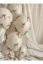 Ribbon Balloon Bundle - Brown Ribbon Balloon Bundle - 6 Sand Beige Balloons - Brown Ribbon