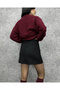 Black Suede Mini Skirt - 8