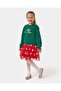 Girl's Tutu Christmas Tree Print Dress