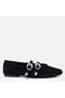 Big Number Genuine Suede Leather Shoes 41-42-43-44-Black Suede - 8