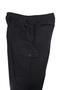 Oversize Multi-Pocket Trousers with Elastic Waist Black Color - 2