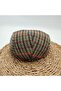 Striped Model Khaki Color Men's Sports Cap - 5