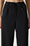 Wide Leg Sweatpants Black Lrv0085 - 5
