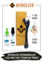 Dermaroller - 1.00 mm Size - 540 Titanium Needles - Hair, Beard, Facial and Skin Care Derma Roller