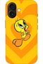 Apple iPhone 16 Compatible Hd+ Printed Tweety Patterned Silicone Case