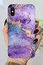 Apple iPhone XS Max Compatible Hd+ Printed Car Landscape Patterned Silicone Case