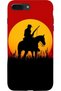 حافظة سيليكون بنمط RDR2 متوافقة مع هاتف Apple iPhone 8 Plus HD+ - 2