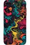 Multi Color Pattern Hd Printed Silicone Case Compatible with Apple iPhone 8 Plus - 2