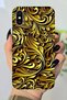 Apple iPhone XS Compatible Hd+ Printed Mixed Pattern Silicone Case