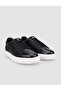 100% Genuine Leather Black Lace-Up Men's Sports Shoes - 2