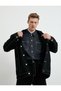 Denim Jacket Buttoned Pocket Sewing Detailed Shirt Collar - 2