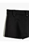 Basic Short Skirt with Elastic Waist - 3