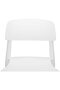 TJ HYL-088 PP Chair with Wooden Legs for Indoor, Outdoor & Dining Chair - White