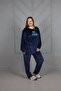 Plus Size Elastic Velvet Suit - 3