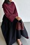 Burgundy Hola Poplin Shirt
