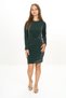 Girl's Sparkling Twisted Evening Dress Green Dress 11-16 Years - 2