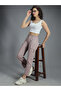 High Rise Straight Fit Cropped Cargo Trousers - 5