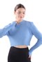 Baby Blue Bearded Soft Sweater 6620 - 2