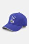 Men Brand Logo Adjustable Baseball Cap, Light Blue