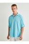Linen Look Shirt Sleeve Detailed Buttoned Long Sleeve - 3