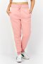 Women Textured Fleece Sweatpants, Pink