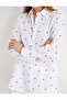 Floral Shirt Embroidered Buttoned Classic Collar Standard Fit - 5