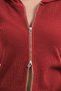 Women's Double Zipper Detailed Hooded Cardigan - 5