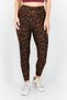 Women Sportswear Fit Yoga Leggings, Brown