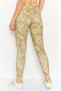 Women Sportswear Fit Yoga Leggings, Khaki - 2