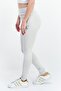 Women Brand Logo Training Leggings, Grey - 3